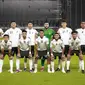 Timnas Fiji U-20 ketika melawan Timnas Indonesia U-20. (Bola.com/Bagaskara Lazuardi).