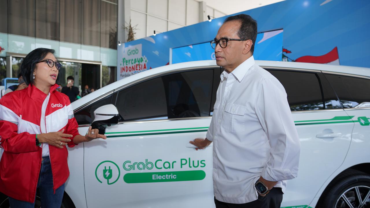 Grab Tambah Lebih dari 1.000 Armada Mobil Listrik