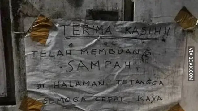 6 Pengumuman Sindir Tetangga Ini Bikin Geregetan, Melatih Kesabaran