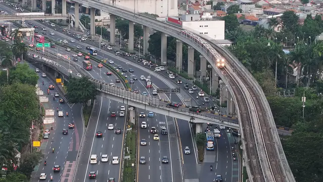 Momen Peringatan HUT ke-80 RI, LRT Jabodebek Layani 78.287 Pengguna