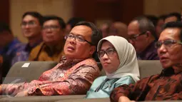 Menkeu Bambang Brodjonegoro hadir dalam acara sosialisasi amnesty pajak dan perkembangan kebijakan ekonomi Indonesia, Jakarta, (26/7). Indonesia harus memperkuat fundamental perekonomian agar dapat bersaing di pasar global . (Liputan6.com/Angga Yuniar)