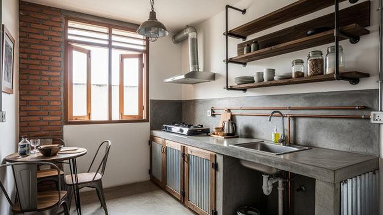 8 Desain Kitchen Set Kecil Murah Budget 10 Juta, Meski Mungil Tapi Estetik