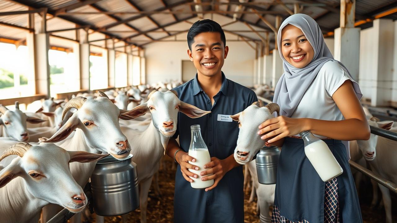 Kandungan Nutrisi Susu Kambing yang Lebih Tinggi untuk Kesehatan Tulang dan Sendi