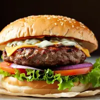 Resep Homemade Patty Burger Gluten Free yang Lembut Mudah Dibuat di Rumah./Copyright depositphotos.com/AI