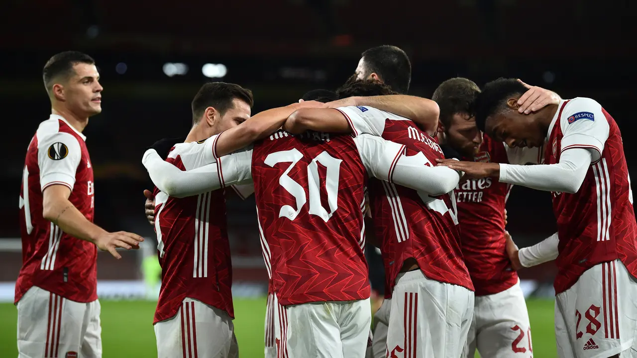 Arsenal Bungkam Dundalk 3 Gol Tanpa Balas di Liga Europa