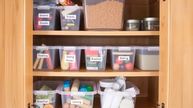 Tips Menata Isi Lemari Dapur