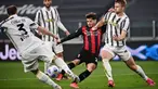 Brahim Diaz - Pemain bernomor punggung 10 itu kini menjadi pemain kunci Rossonerri setelah kepergian Hakan Calhanoglu ke Inter Milan. Sejauh ini Diaz telah mengoleksi 4 gol serta 2 assist dan sukses membawa AC Milan belum terkalahkan di ajang Serie A.  (AFP/Marco Bertorello)