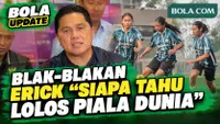 Tegas! Erick Thohir PSSI Usai Tonton Pertandingan Liga Putri: Siapa Tahu Lolos Piala Dunia ...