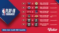 Streaming NBA Play-In Pekan Ini di Vidio. (Sumber : dok. vidio.com)