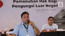 Koordinasi Kemanusiaan Yayasan GEUTANYOE, Nasruddin memberi paparan saat media briefing 'Keberpihakan Kepada Yang Rentan: Pemenuhan Hak Bagi Pengungsi Luar Negeri' di Jakarta (3/6/2022). Berdasarkan data UNHCR, sedikitnya ada 14.000 orang pengungsi dari luar negeri yang teregistrasi di Indonesia tersebar di beberapa titik dan ditempatkan di Rumah Detensi Imgrasi (Rudemim) atau akomodasi yang disiapkan oleh IOM. (Liputan6.com)