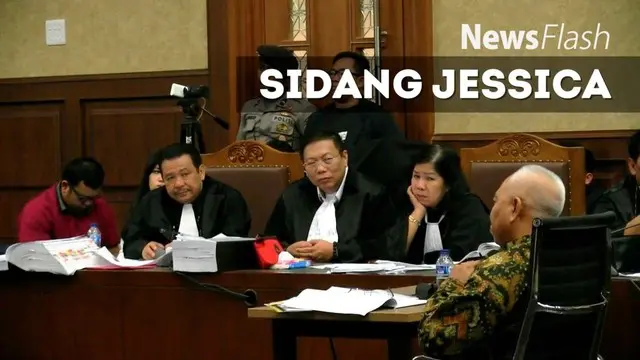 NEWS FLASH: Protes Para Saksi Ahli Warnai Sidang Jessica