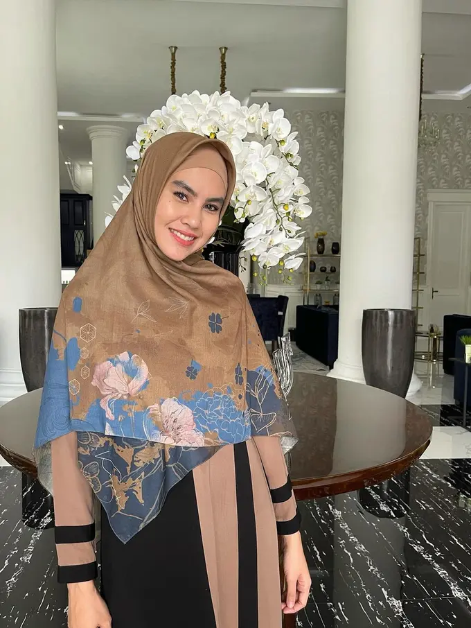 Ramadan kali ini Kartika Putri jalani ibadah umrah di tengah hamil