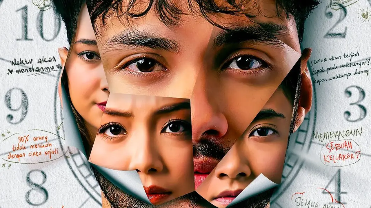 Poster film Cinta Tak Pernah Tepat Waktu. (Foto: Dok. Instagram @refalhady)