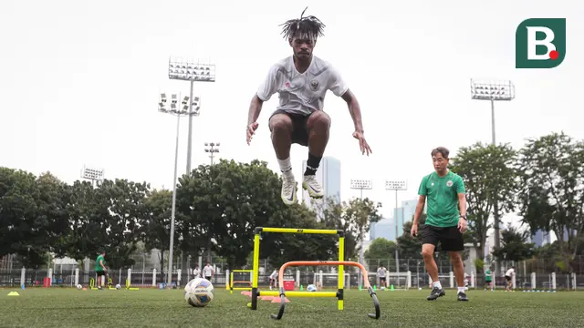 Latihan Timnas Indonesia U-20 untuk Piala Asia U-20 2023