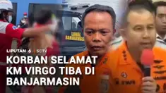 Sempat tertunda karena cuaca buruk, sebanyak 22 korban selamat KM Virgo Transport 8 akhirnya tiba di Pelabuhan Trisakti, Banjarmasin, Selasa pagi. Pada hari ketiga operasi SAR, tim gabungan kembali memperluas radius pencarian korban KM Virgo Transpor...