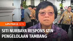 Menteri Lingkungan Hidup dan Kehutanan, Siti Nurbaya angkat bicara soal izin pengelolaan tambang ke organisasi masyarakat. Menurut Siti Nurbaya, izin pengelolaan tambang ke ormas dilakukan secara profesional melalui sayap bisnis masing-masing ormas y...