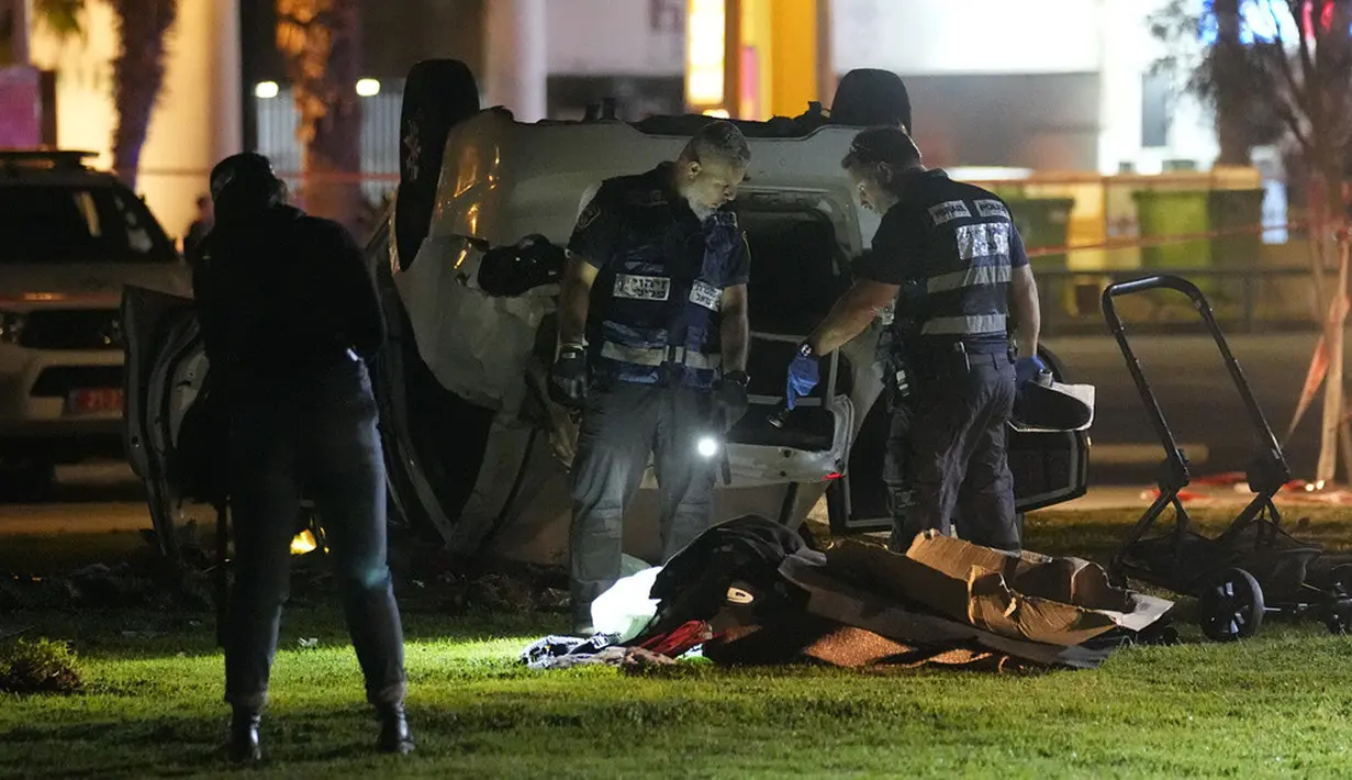 <p>Seorang juru bicara polisi Israel mengatakan bahwa pelaku telah dilumpuhkan. (AP Photo/Ariel Schalit)</p>