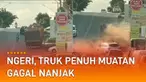 Reaksi para pengendara di belakang truk sebelum kejadian layak dipuji.