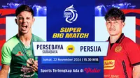 Link Siaran Langsung BRI Liga 1 Super Big Match: Persebaya vs Persija di Vidio