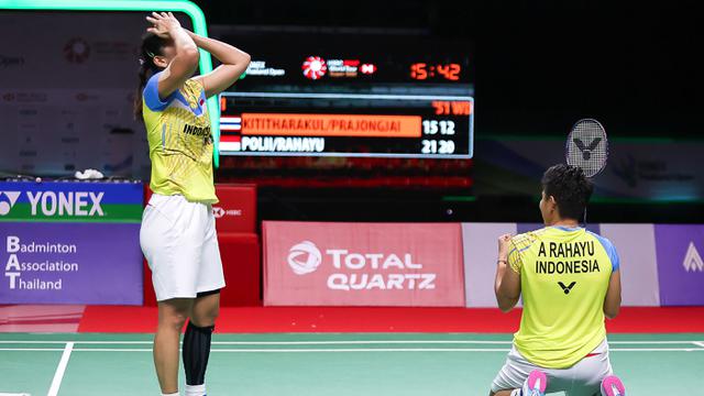 FOTO: Bungkam Wakil Tuan Rumah, Greysia / Apriyani Juara Thailand Terbuka