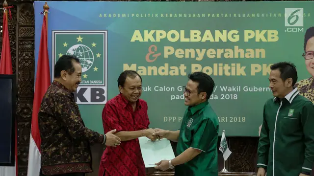 PKB Umumkan Dukungan Paslon Pilgub di Sejumlah Daerah