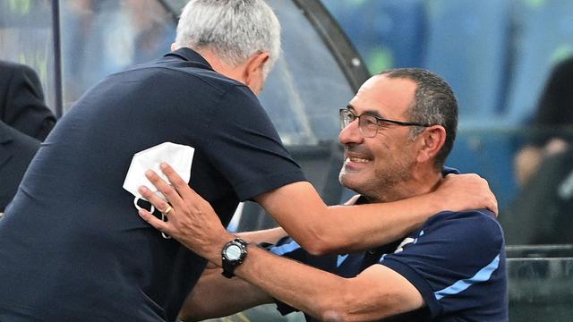 Jose Mourinho dan Maurizio Sarri