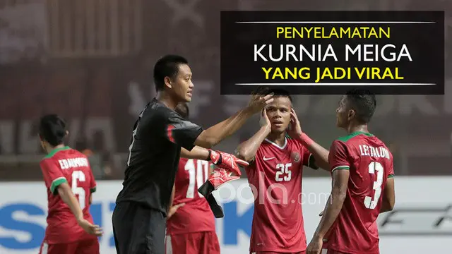 Ini Penyelamatan Kurnia Meiga di Piala AFF 2016 yang Jadi Viral