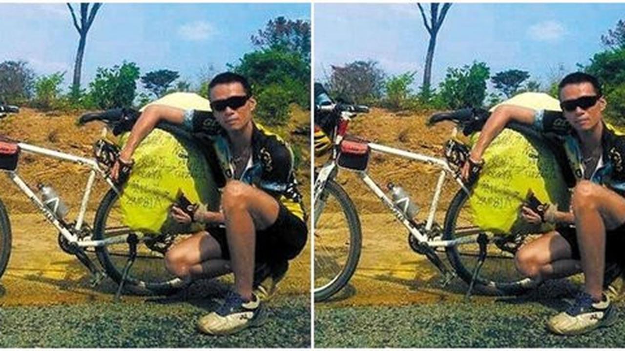 Galau karena pacar, pria ini pilih genjot sepeda sampai Afrika