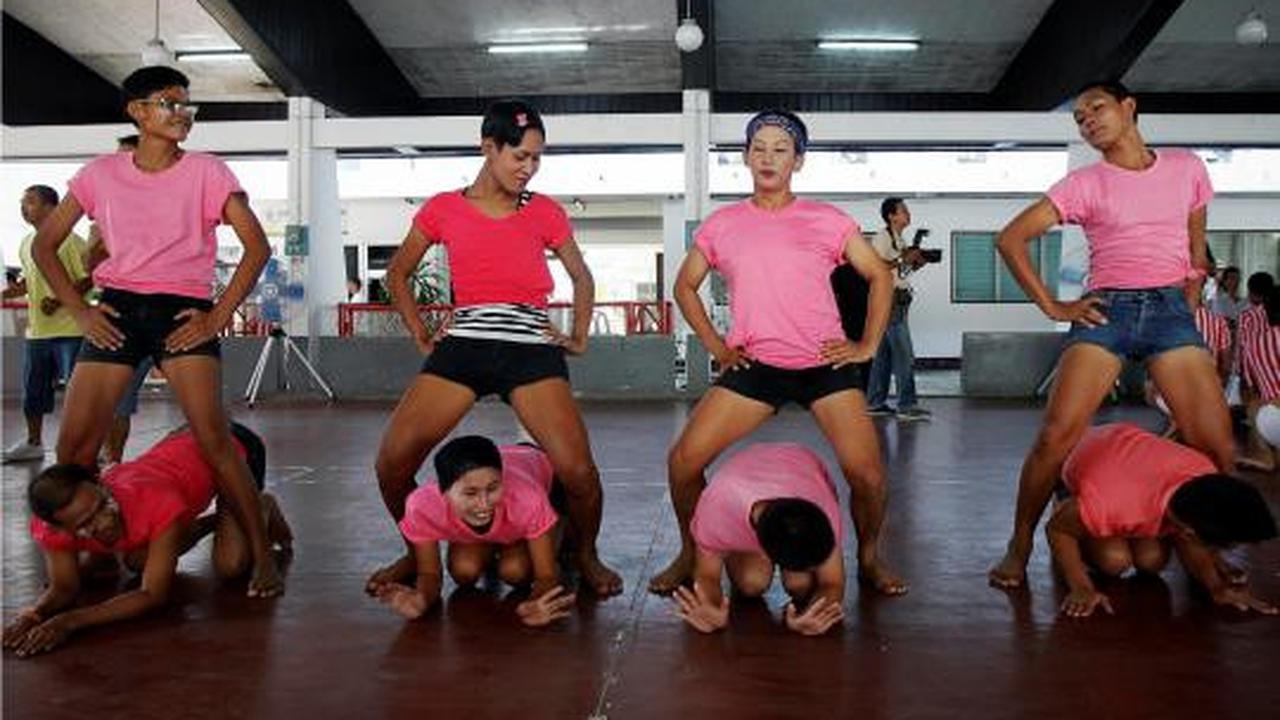 Di Thailand narapidana menari Gangnam Style