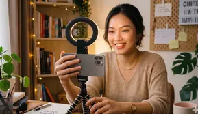 Ring Light Mini: Rahasia Konten Cerah dan Bebas Kusam di Kamera