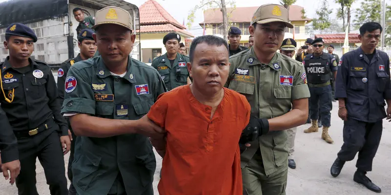 20151203-Bunuh dan Sebarkan HIV ke 270 Orang, Pria Ini Diringkus Polisi Kamboja