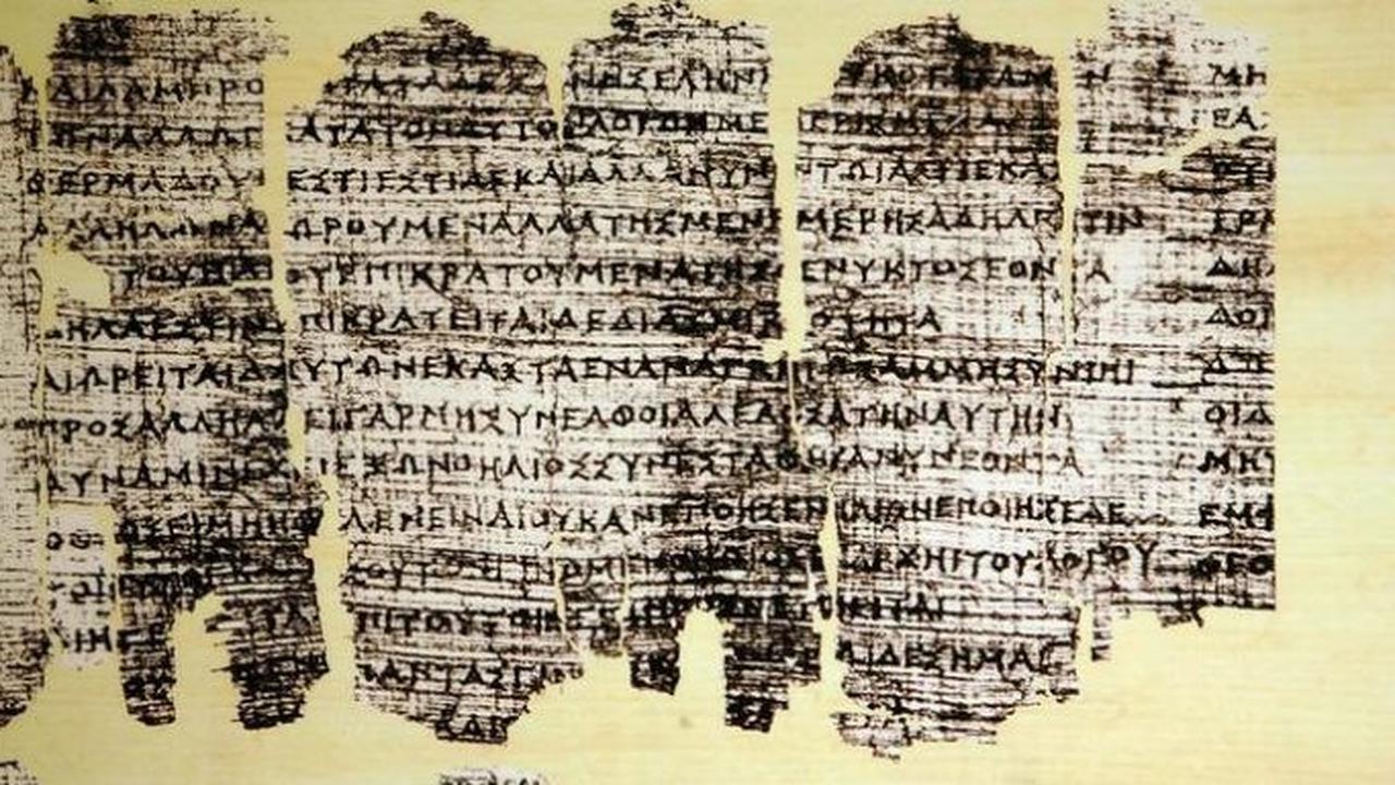 Ini Gulungan Kitab Tertua di Eropa, Ditulis 2.300 Tahun Lalu dalam Aksara Yunani Kuno