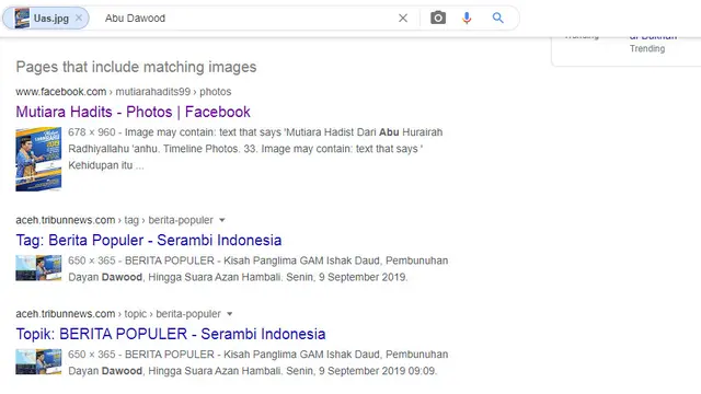 Hasil penelusuran google image UAS