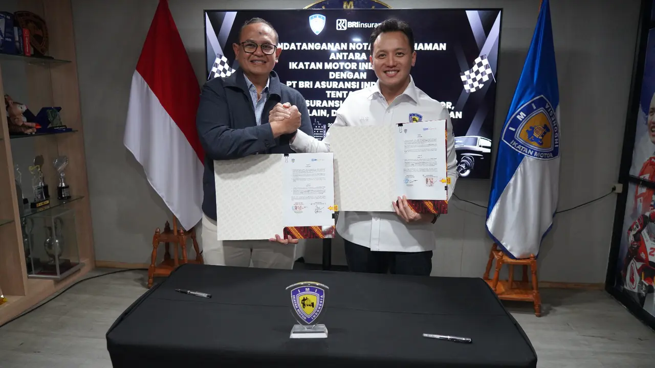Kerja sama PT BRI Asuransi Indonesia (dengan dengan Ikatan Motor Indonesia (IMI)
