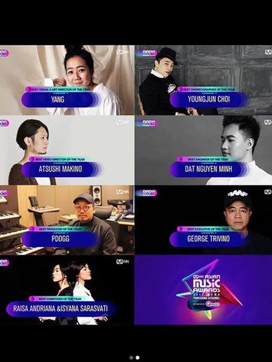 Ia juga megucapkan terima kasih kepada MAMA 2017 lantaran sudah mempercayakan ia dan Raisa menang dalam kategori itu. (Instagram/isyanasarasvati)