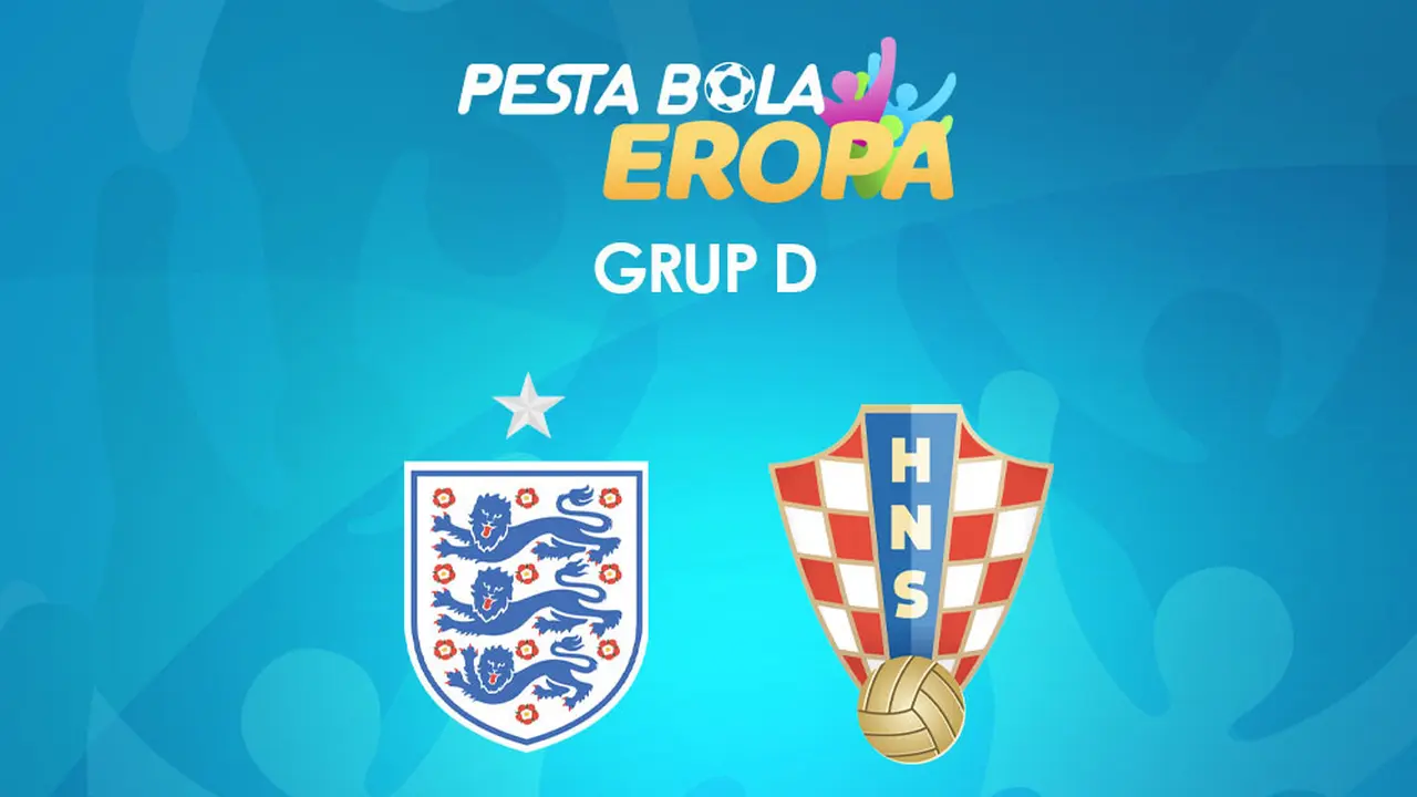 Piala Eropa - Euro 2020 Inggris Vs Kroasia