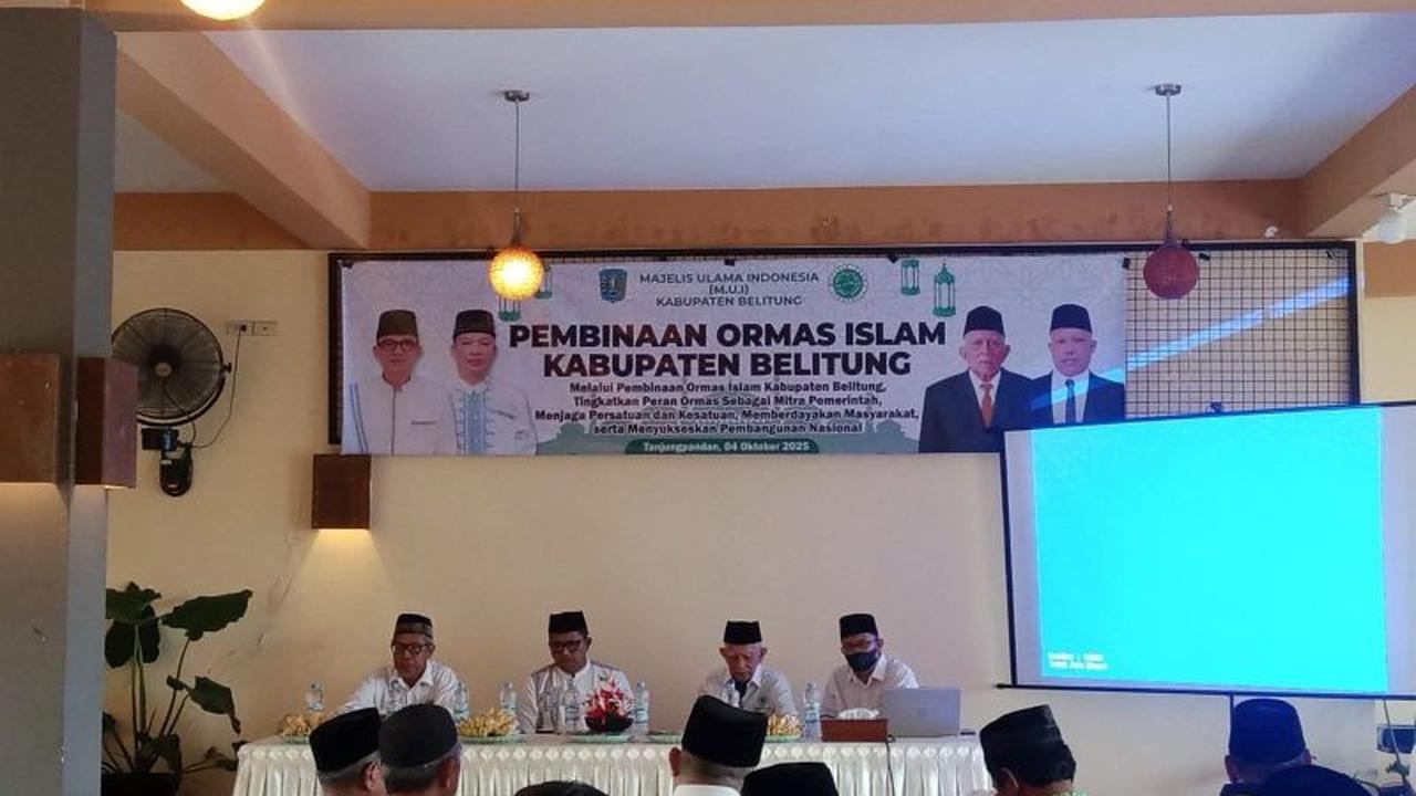 MUI Belitung: Ormas Islam Garda Terdepan Jaga Integrasi Bangsa, Ternyata Ini Alasannya!