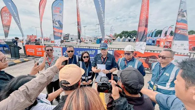 Kedatangan logistik F1 Powerboat