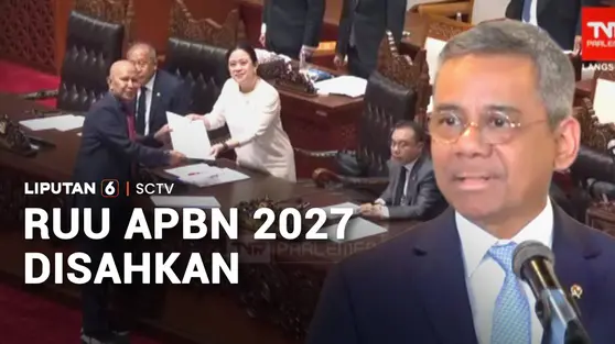 Seluruh Fraksi Sepakat, APBN 2027 Resmi Disahkan