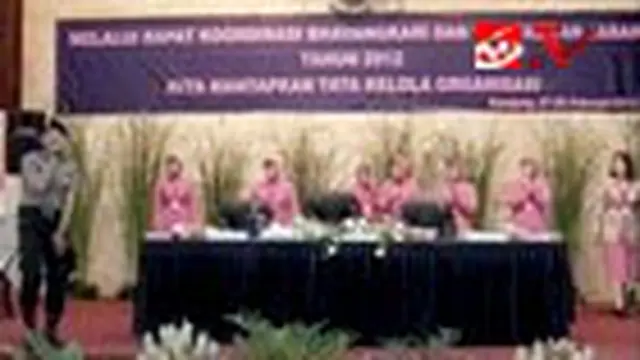 ''Polteng'' Bachrie Tampil di Rakor Bhayangkari