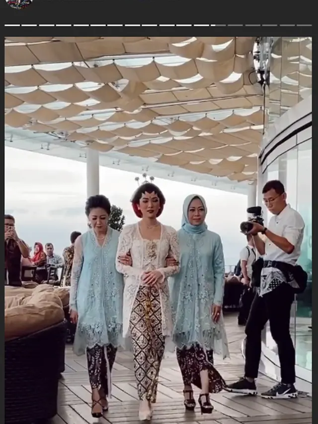 Pernikahan Isyana Sarasvati (Instagram/ vidialdiano)