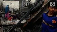 Potret Puing-Puing Rumah Warga Hancur Pasca Kebakaran Depo Pertamina Plumpang