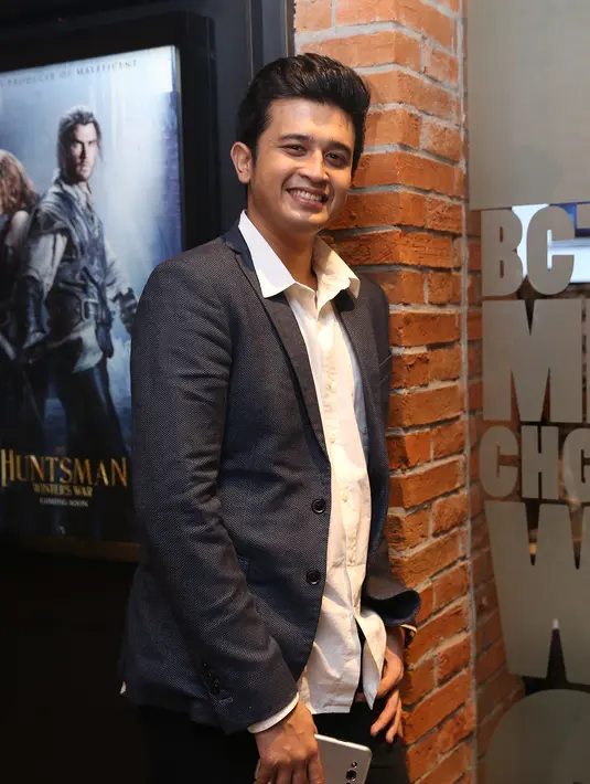 Mas Gagah atau Hamas, dalam film perdananya ini mampu menarik perhatian pecinta film, khususnya remaja. (Andy Masela/Bintang.com)