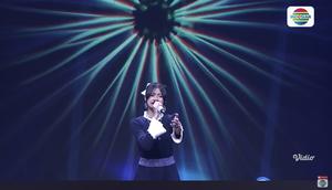 Tasya unjuk bakatnya dalam memainkan genre musik saat audisi (Dok:Tangkapan layar via YouTube/Indosiar)