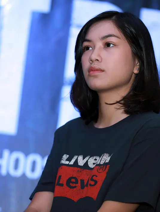 "Ini film kedua, tapi yang peran besar ya di film ini. Dikasih kesempatan oleh kak Darius.” ungkap Rahael Ketsia menanggapi peran utama yang didapuknya di film ‘Night Bus’. (Deki Prayoga/Bintang.com)