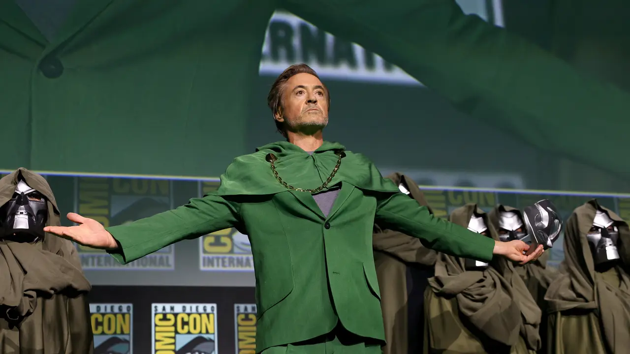 Robert Downey Jr diumumkan sebagai Dr Doom. (Jesse Grant / GETTY IMAGES NORTH AMERICA / Getty Images via AFP