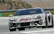 Inikah Lamborghini Temerario? Penerus Huracan Tertangkap Pakai Kamuflase