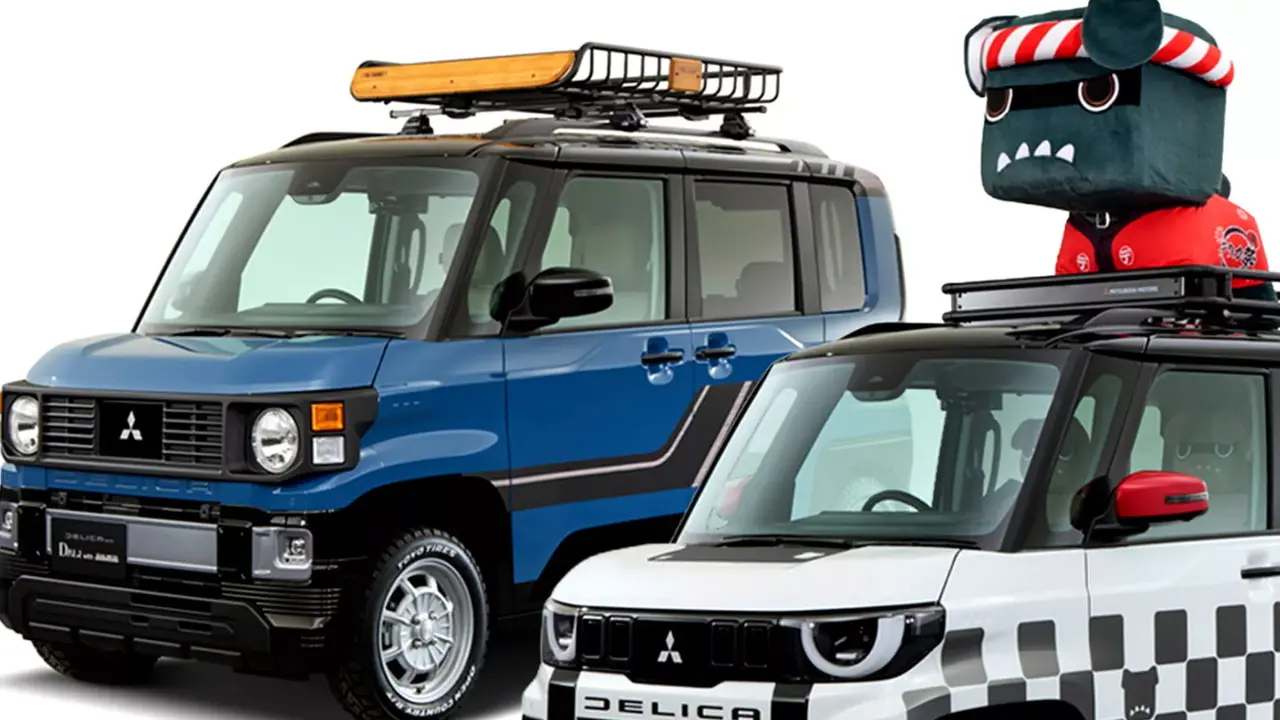 Mitsubishi Pamer Delica Festival di Tokyo Auto Salon 2026, Pajero Absen (Carscoops)