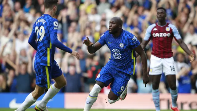 Foto: 5 Striker Bernilai Mahal di Liga Inggris Musim 2021/2022, Romelu Lukaku Teranyar dan Termahal