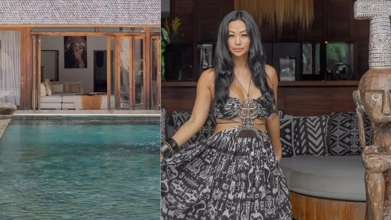Potret rumah Indah Kalalo di Bali yang kini dijual (Sumber: Instagram/@indahkalalo)